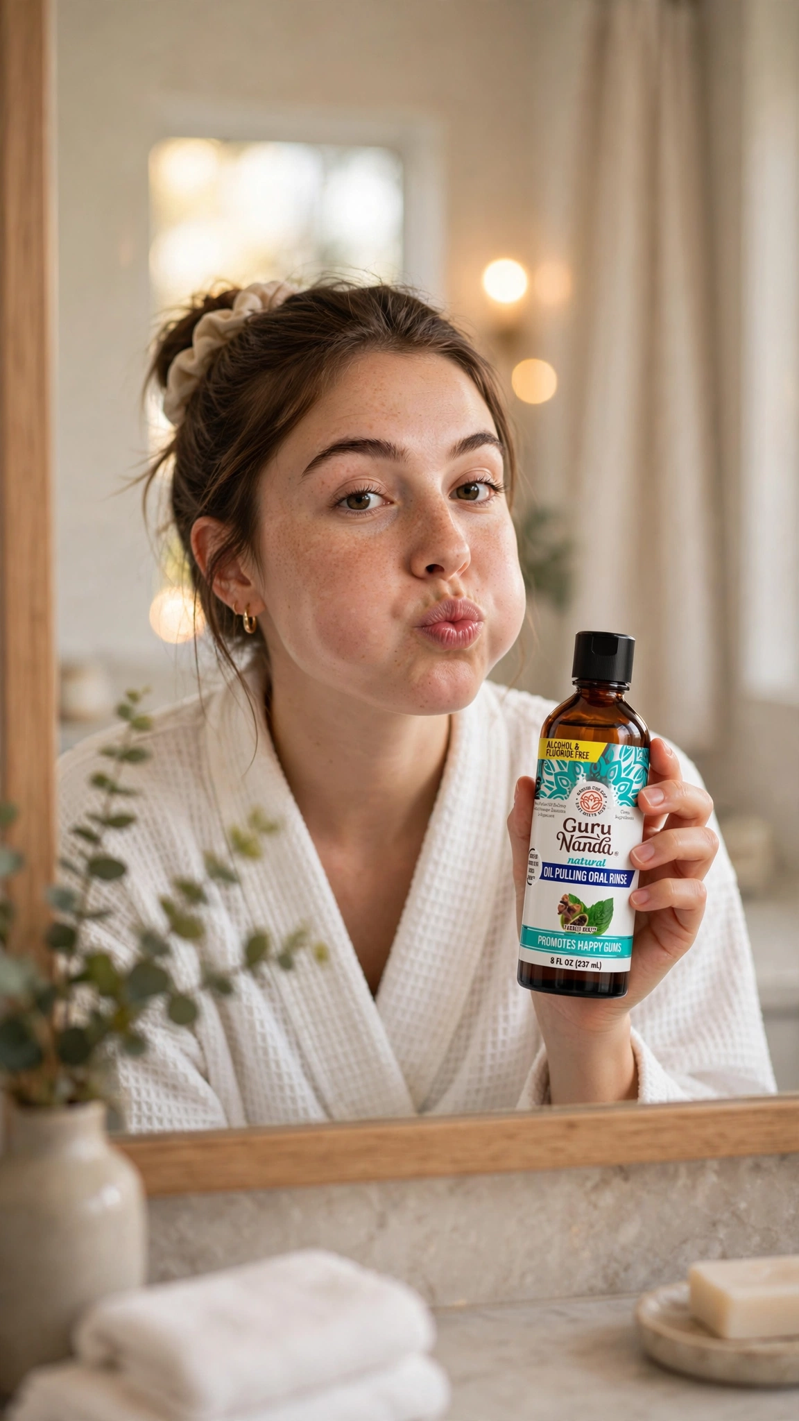 Guru Nanda Natural Oil Pulling Oral Rinse